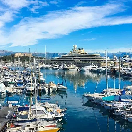 Plein Sud - Moderne Avec Mezzanine- Hyper Centre - Proche Port 아파트 앙티브